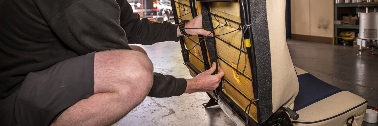 Commercial Vehicle Interior Repairs - Trimming & Upholstery Services
